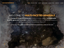 Tablet Screenshot of multifacetedminerals.com